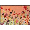 Wash+Dry Tappeto Wildflowers 50x75cm, Adatto per Interni ed Esterni, Lavabile