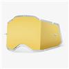 100% Lente di ricambio 100% RC2/AC2/ST2 mirror oro