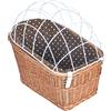 Aumüller Cesta da bici Aumüller con griglia per portapacchi - L 56 x P 36 x H 50 cm