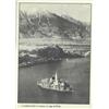 1941 P.N.F. O.N.D. LUBIANA L'ISOLETTA STOL AL LAGO DI BLED FRANCHIGIA MILITARE