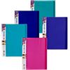 Snopake Electra Display Books - presentation display books (Blue, Green, Pink, Purple, Turquoise, Portrait, A4), 10 Pezzi