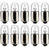 cyclingcolors Lampadina Stop Posteriore, BA9S, 6V, 4W, Confezione da 10, Trasparente, taglia unica
