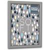 Zep MZ623G Cornice Soft In Legno, Grigio Opaco
