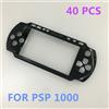 40PCS Repair Black Front Faceplate Case Cover Shell Part for Sony PSP 1000 1001