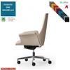 Elleci Office Maxima Poltrona semi direzionale movimento sincronizzato multiblock reg. laterale base alluminio tessuto ONE class 1 IM