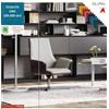 Elleci Office Maxima Poltrona semi-direzionale girevole, base 4 razze alluminio tessuto ONE class 1 IM