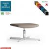 Elleci Office Maxima Pouf girevole base a 4 razze in alluminio tessuto ONE class 1 IM