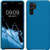 kwmobile Custodia Compatibile con Huawei P30 Pro Cover - Back Case per Smartphone in Silicone TPU - Protezione Gommata - blu indaco