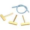 Duokon 30W 40W 60W Saldatura T tip T-Tips in rame + Cavo in gomma Pressa a caldo per schermo LCD Pixel Flex Cable Repair (3pcs / set)