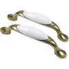 Mprofi MT® 10 Pezzi | Maniglie per Mobili Cucina | 96 mm | Maniglie per Cassetti, Ante, Armadi e Pensili | Design Moderno Effetto Oro Vecchio, per Cucina, Bagno e Camera