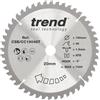 Trend Lama per sega CraftPro TCT a gancio negativo, diametro 190 mm x 48 denti x foro 20 mm, punta in carburo di tungsteno, CSB/CC19048T