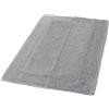 Kleine Wolke Havanna - Tappetino da bagno di 6 varianti dimensione e 4 colori, 100% cotone a fibra lunga 85x150cm grigio