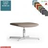 Elleci Office Maxima Pouf girevole base a 4 razze in alluminio ecopelle SECRET class 1 IM