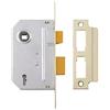 Yale P-M320-PB-78 3 Leve mortasa Standard di Sicurezza, Finitura in Ottone, 3 Inch/76 mm