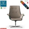 Elleci Office Maxima PLUS CON CUCITURE A VISTA Poltrona semi-direzionale girevole, base 4 razze alluminio tessuto ONE class 1 IM