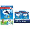 MELLIN 2 - Latte di Proseguimento in Polvere per Neonati dal 6° Mese Compiuto al 12° - Confezione da 3600 grammi (3 x 1200g)