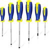 S&R Set Cacciaviti/Giraviti Magnetici Professionali. (3 a Croce + 3 a Taglio)