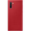 SAMSUNG EF-VN970 - Cover in pelle per Galaxy Note10, colore: Rosso