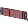 HELLA 2TM 008 645-941 Luci d'ingombro, LED, 24V, Montaggio, esterno/Raccordo a vite, colore diffusore luce rosso, colore luce LED rosso, Cavo 5000mm, posteriore