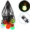 Aigostar Catena luminosa a Led decorativa 8 metri 10 sfere trasparenti Multicolore a luce fissa Aigostar
