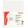 ESSELTE Buste a perforazione universale goffrate Esselte STANDARD PP antiriflesso 22x30 cm conf.25 - 392597300