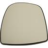 taros trade TarosTrade 57-0285-L-47025 Vetro Specchietto Retrovisore Riscaldabile Parte Superiore Lato Sinistro