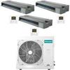 CLIMATIZZATORE TRIAL CANALIZZATO 12+12+12 HISENSE DC INVERTER R-32 A++A+ WI/FI READY 5AMW105U4RQC LINEA 2025