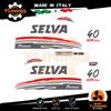 OraInkJet Kit Adesivi Motore Marino Fuoribordo Selva 40 cv - versione Murena XSR Best