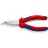 Knipex Pinza per meccanica a becchi mezzotondi curvi e tronchese