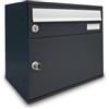 Alubox Cassetta easybox 400 con vano porta pacchi art.60easyboxgh