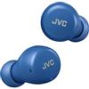 Kenwood JVC Cuffie Bluetooth Gumy Mini, Auricolari Bluetooth piccoli, leggeri, Bluetooth 5.1, Resistenti all'acqua (IPX4), Batteria a lunga durata (fino a 15 ore) - HA-Z55T-A (Blu)