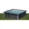 GRE PISCINA FUORITERRA AVANTGARDE 326x326x96 cm KPCOR28 IN MATERIALE COMPOSITO CON POMPA SABBIA E ACCESSORI