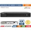 HIKVISION HWD-7108MH-G4 TURBO HD DVR 4K HD 8 CANALI 8MP 5IN1 TVI AHD CVI CVBS IP