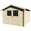 Decor et Jardin CASETTA IN LEGNO FLODOVRAK Dimensioni 298x298 H 232 cm - pareti 28mm