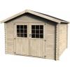 Decor et Jardin CASETTA IN LEGNO FLOVER Dimensioni 298x298 H 233 cm - pareti 28mm