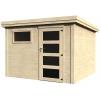 Decor et Jardin CASETTA IN LEGNO PACO Dimensioni 275x275 H 216 cm - pareti 28mm