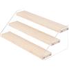NBEADS Espositore in Acrilico, Espositore per Gioielli lahomia Espositore in Legno Acrilico a 3 Livelli Supporto per Portaoggetti con Scala a Pioli