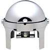 Forcar Multiservice Chafing dish con coperchio roll top 180° circolare. Modello: CD6504