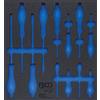 BGS 4122-1 | Modulo per carrelli portautensili 2/3 | vuoto | per BGS 4122