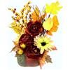 Flair Flower Nocciola di Coniglio, Decorazione Autunnale, Variata, 26x20x14 cm