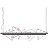 PALLUCCO lampada a sospensione ROCK GARDEN 155 cm - RCK 02B