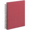 walther design album fotografico rosso scuro 25 x 19 cm lino, 6SL2519C20Y