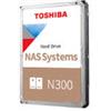 Toshiba Hard disk 3.5'' 8TB Toshiba N300 SATA [HDWG480UZSVA]