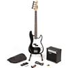 RockJam Kit basso RockJam Full-Size con amplificatore, accordatore, supporto e borsa
