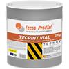 Tecno Prodist TECPINT VIAL By 3 Kg - GIALLO Vernice Ad Acqua | Pittura Gialla Per Segnaletica Stradale, Speciale Per Rampe E Accessi Inclinati. Vernice Spartitraffico. Asciugatura Rapida, Atossica