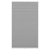 Gardinia EASYFIX Tenda Plissettata a 2 Binari, Tessuto 100% Poliestere, Ardesia, 75 x 130 cm