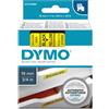 DYMO NASTRO DYMO TIPO D1 (19MMX7MT) NERO/GIALLO 458080