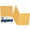 FAVINI 50 cartelline semplici LUCE 200gr 25x34cm giallo oro FAVINI
