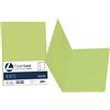 FAVINI 50 cartelline semplici LUCE 200gr 25x34cm pistacchio FAVINI