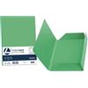 FAVINI 25 cartelline 3 lembi LUCE 200gr 24,5x34,5cm verde FAVINI